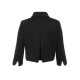 Pre-Sale Black   Woolen Wrap Bolero Jacket